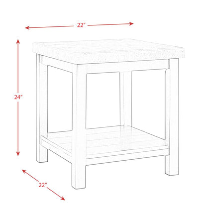 Caleb 3PC Occasional Table Set-Coffee Table & Two End Tables