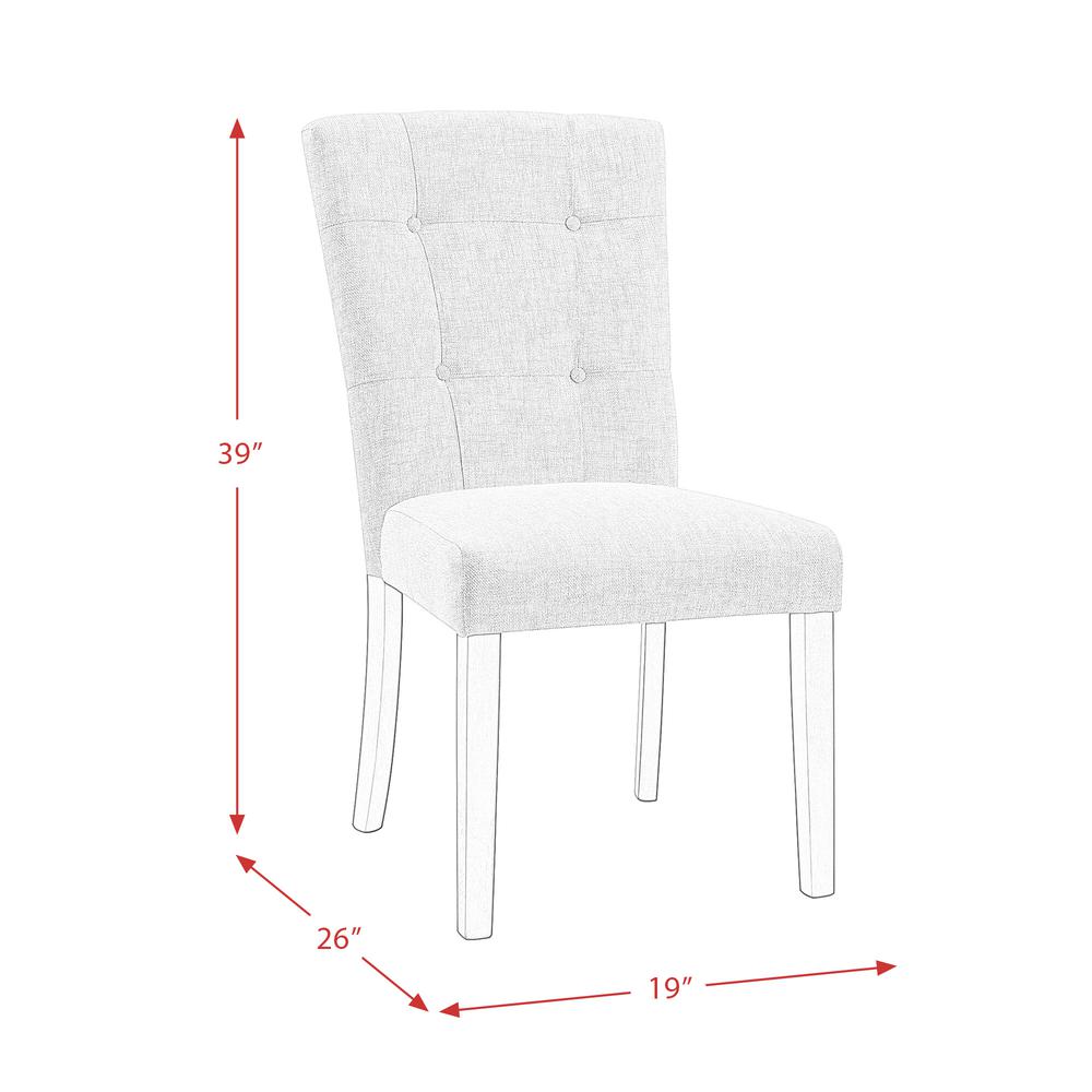 Landon Tufted Upholstered Chair Set