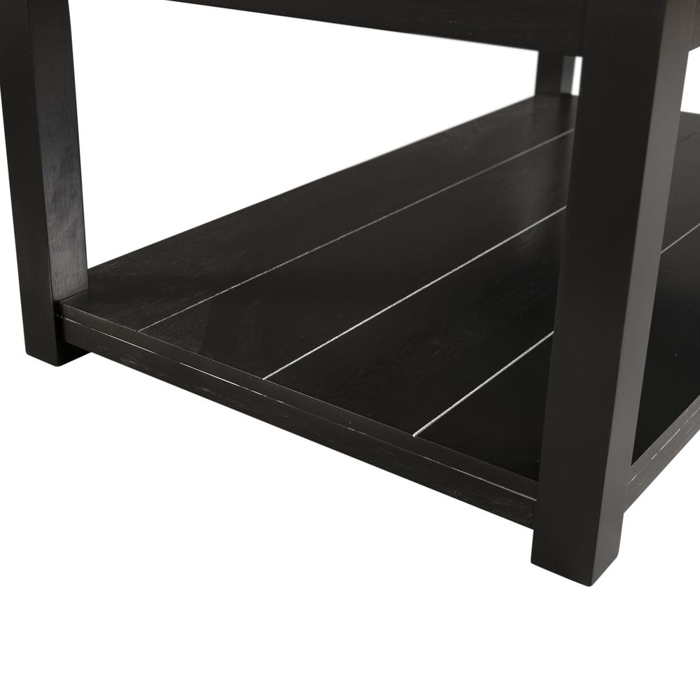 Evie White Marble Rectangle Sofa Table