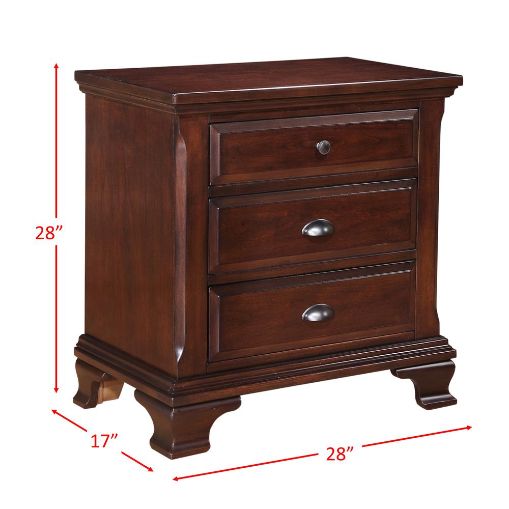 Brinley Cherry Nightstand
