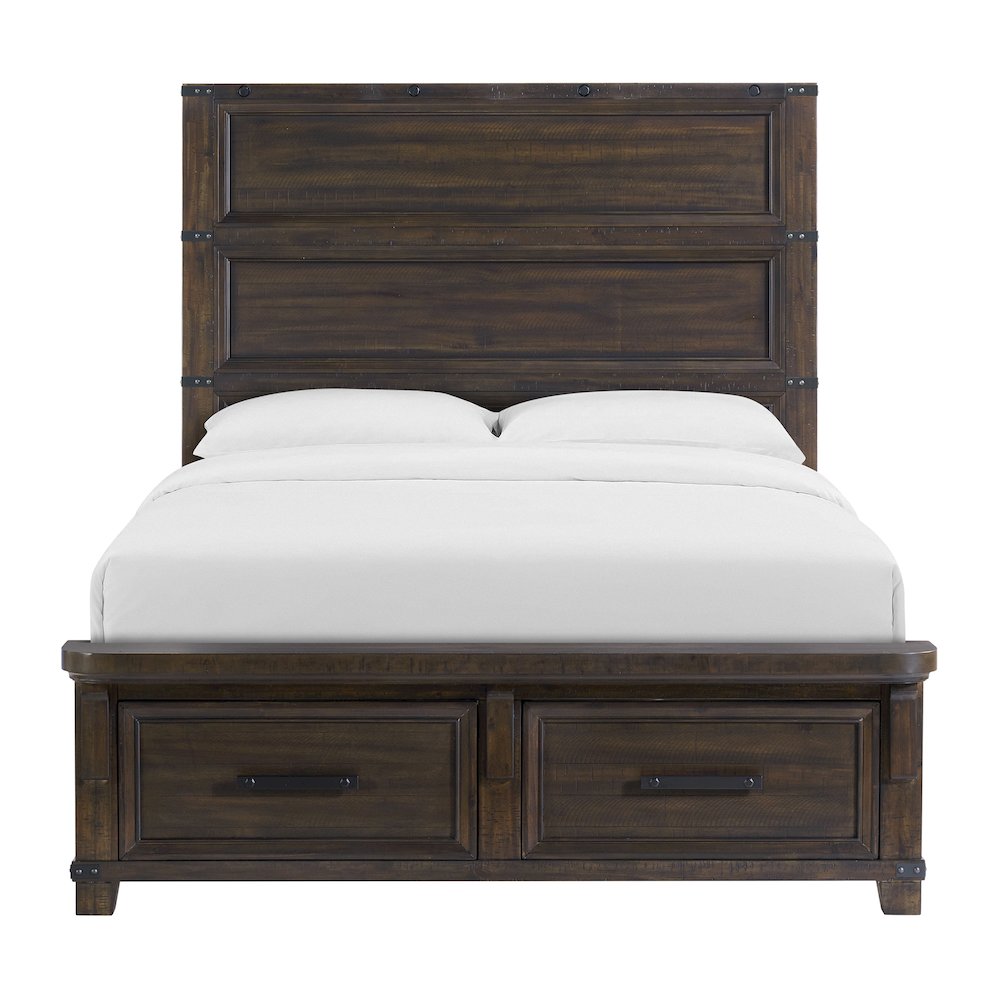 Canyon Ridge  Queen Storage Bed in Charcoal