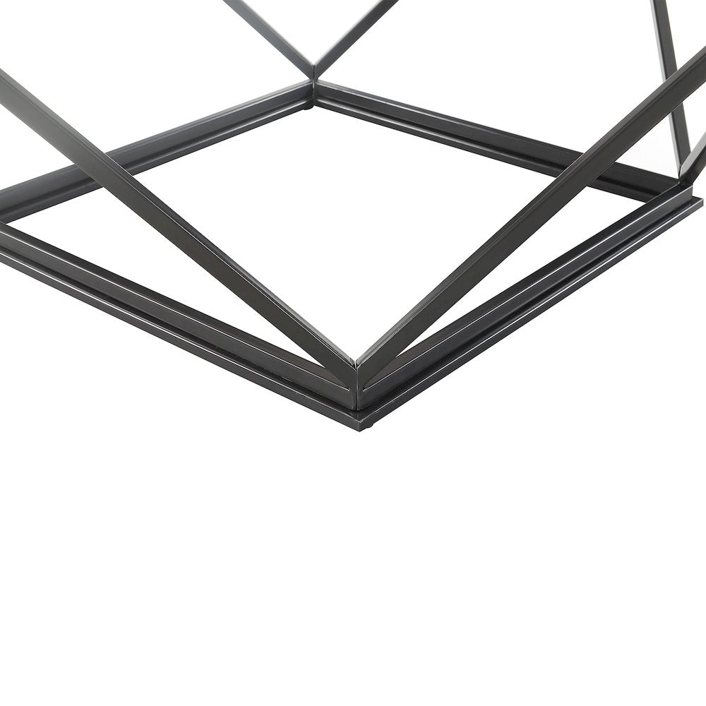 Conner Coffee Table W/ Metal Leg