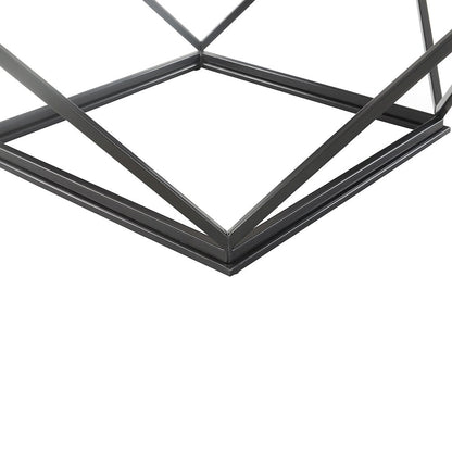 Conner Coffee Table W/ Metal Leg