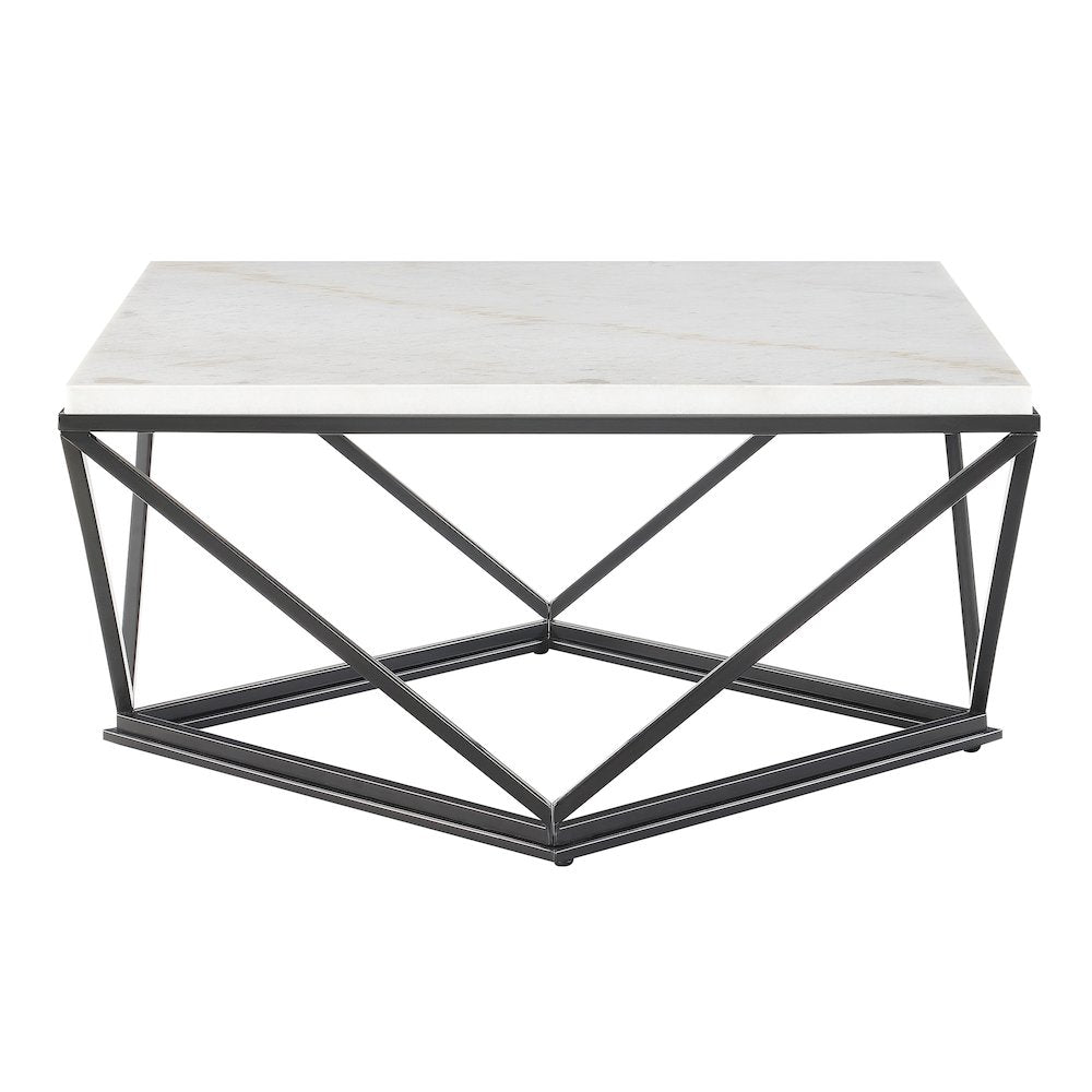 Conner Coffee Table W/ Metal Leg