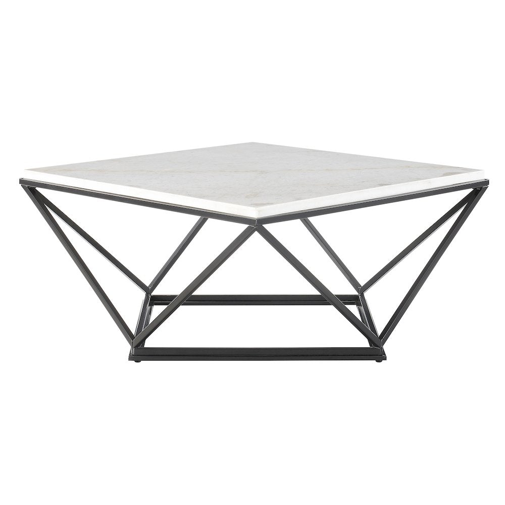 Conner Coffee Table W/ Metal Leg