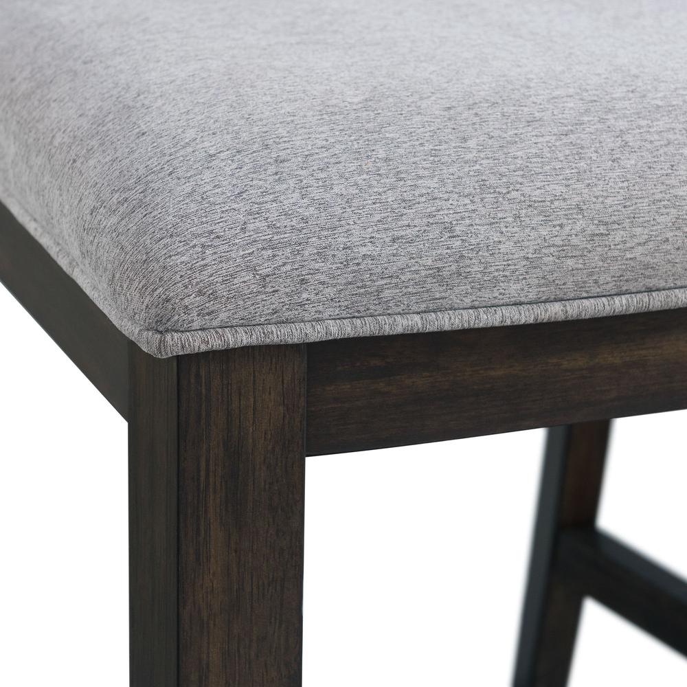 Elegant Wooden Dining Chair Set in Walnut Finish for Kitchen and Dining