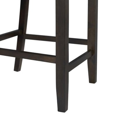 Taylor Counter Height Side Chair Set in Walnut