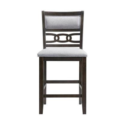 Taylor Counter Height Side Chair Set in Walnut