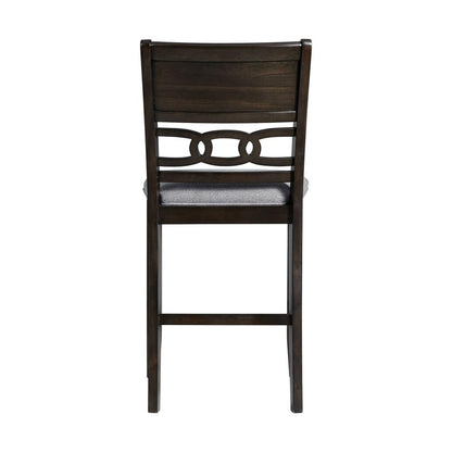 Taylor Counter Height Side Chair Set in Walnut