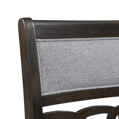 Taylor Counter Height Side Chair Set in Walnut