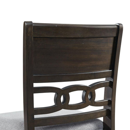 Taylor Counter Height Side Chair Set in Walnut