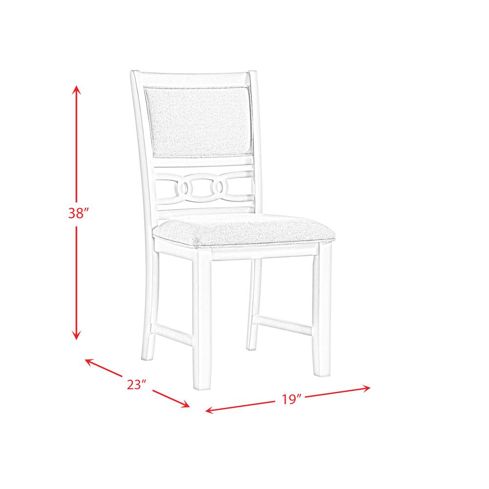 Picket House Furnishings Taylor Standard Height Side Chair Set in Bisque