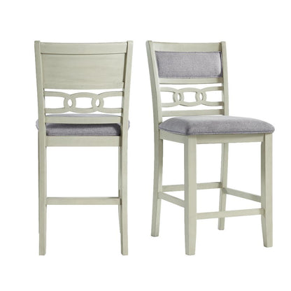 Taylor Counter Height Side Chair Set in Bisque