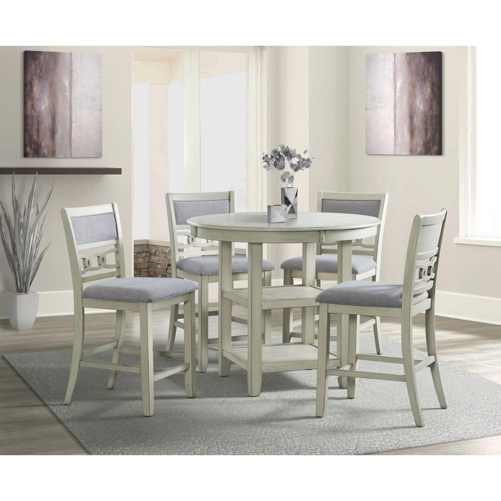 Taylor Counter Height Side Chair Set in Bisque