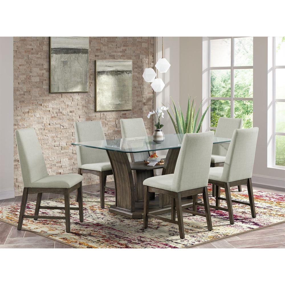 Simms Dining Side Chair in Grey
