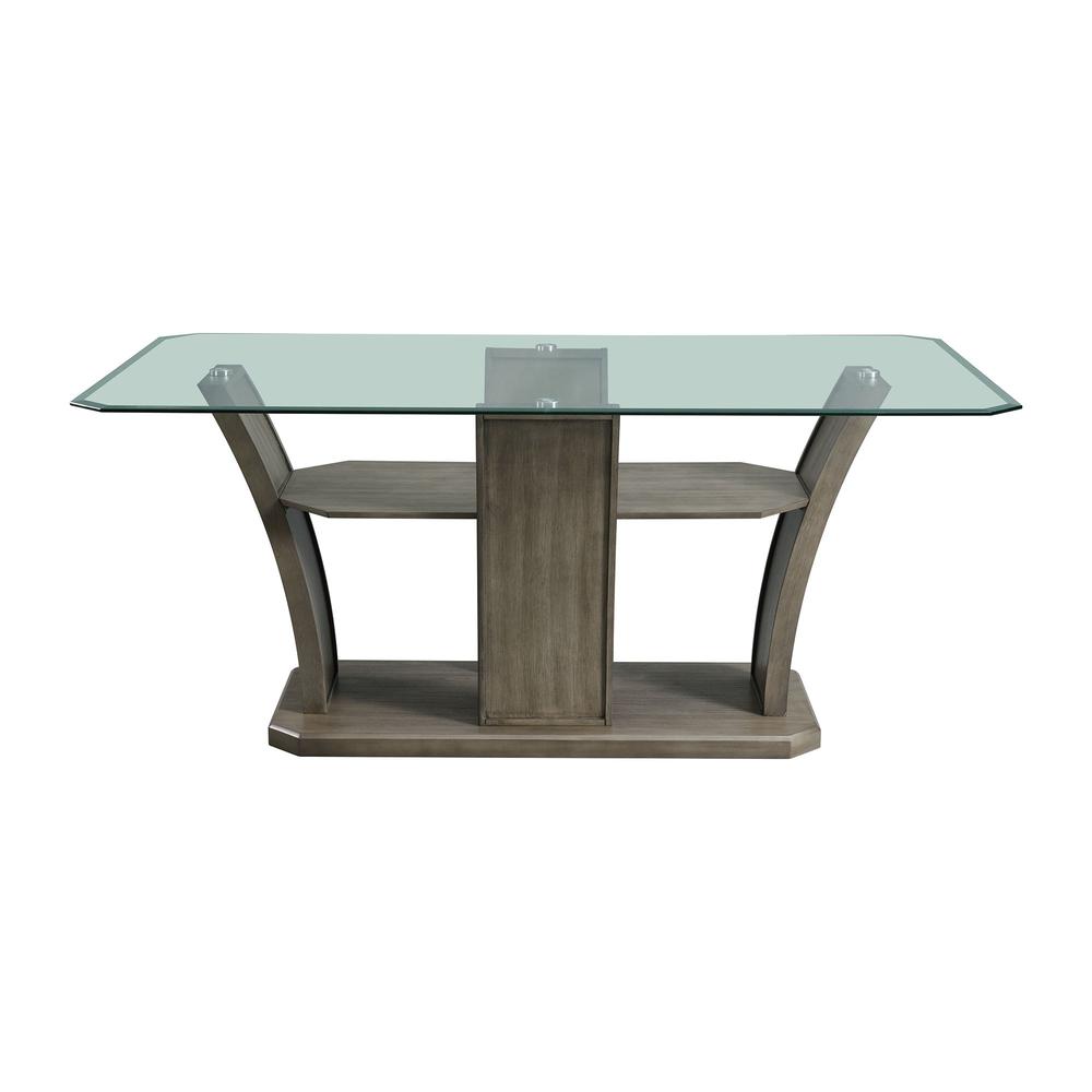 Simms Rectangular Dining Table in Grey