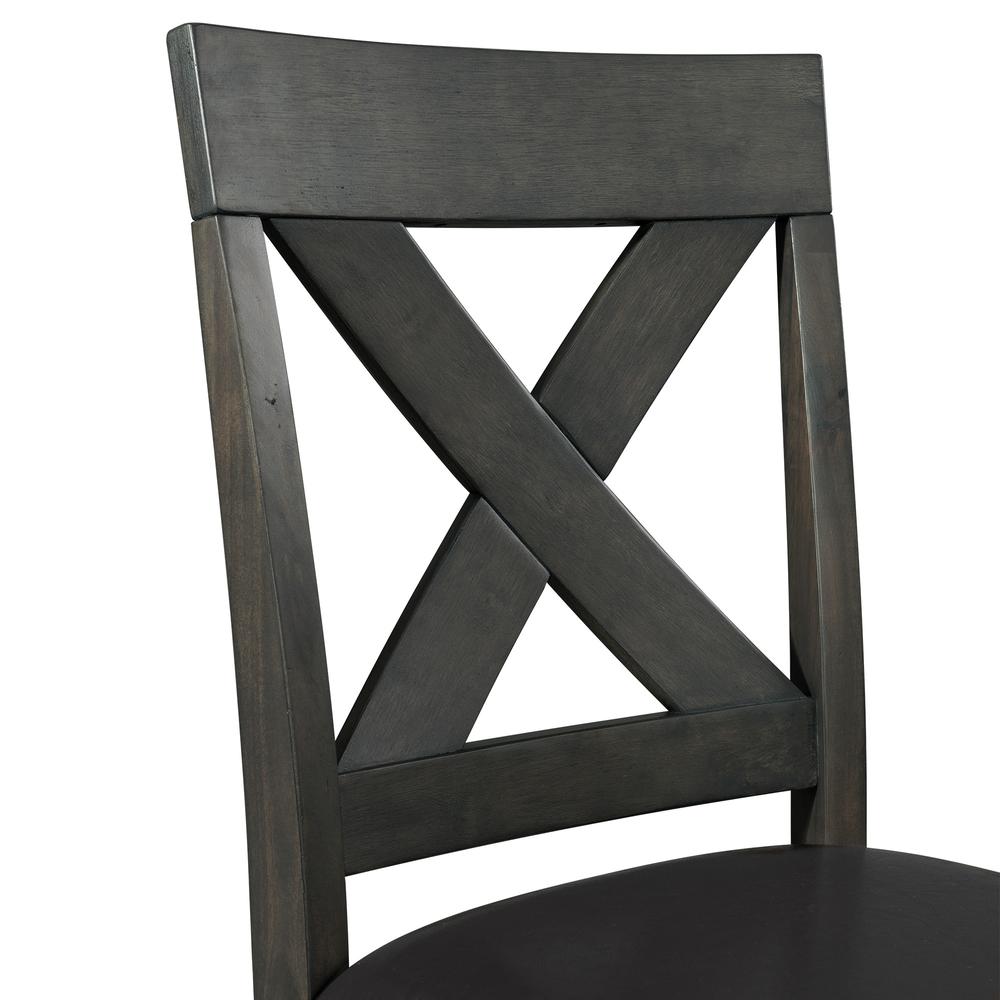 Alexa 7PC Counter Height Dining Set in Gray