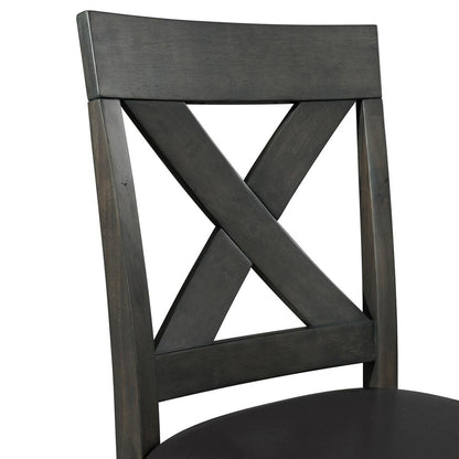 Alexa 7PC Counter Height Dining Set in Gray