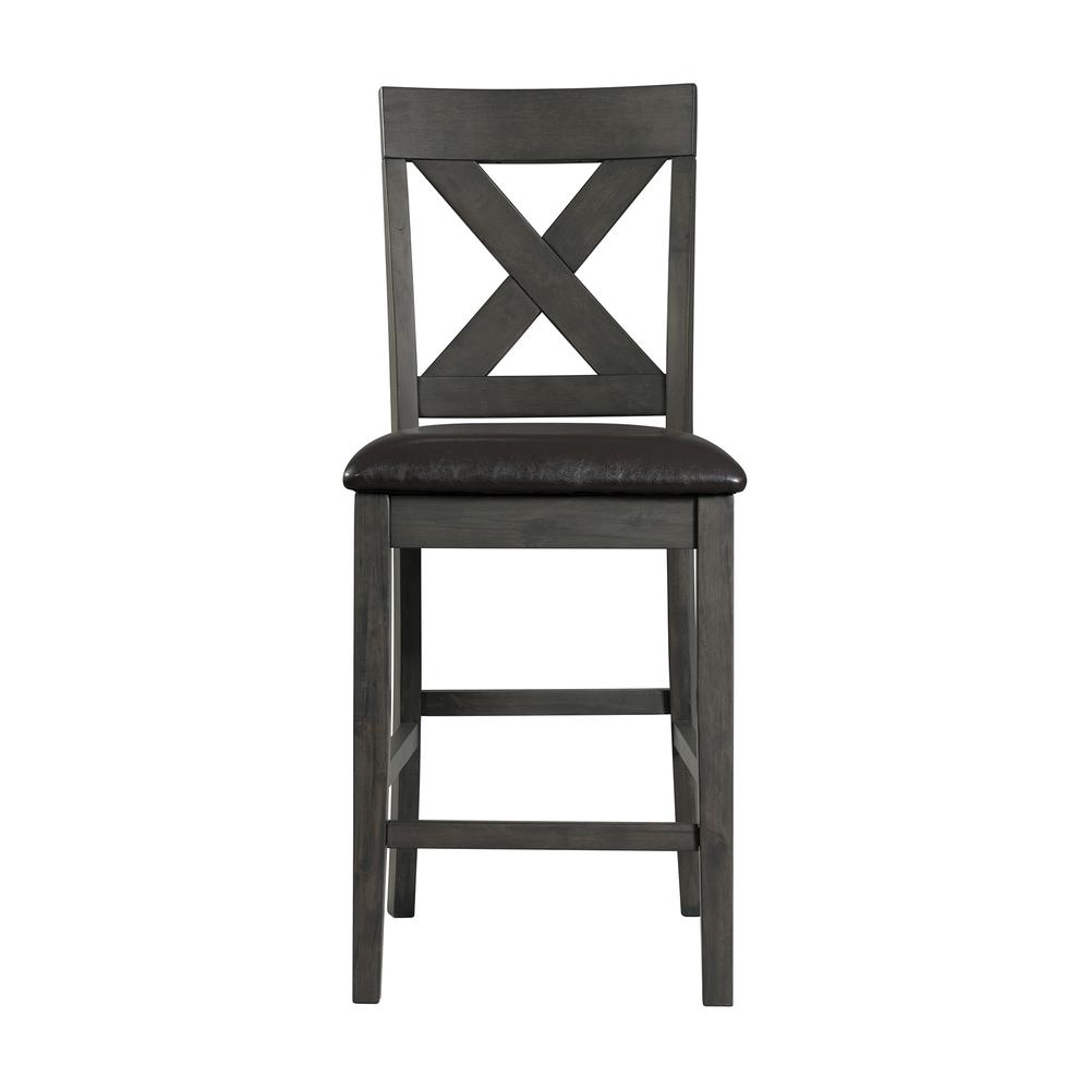 Alexa 7PC Counter Height Dining Set in Gray