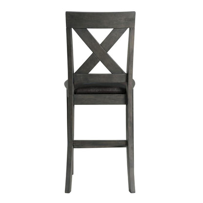 Alexa 7PC Counter Height Dining Set in Gray