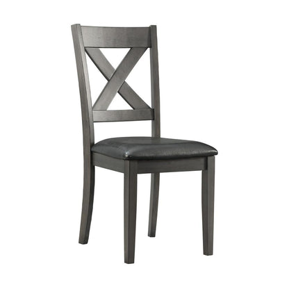 Alexa 7PC Standard Height Dining Set in Gray