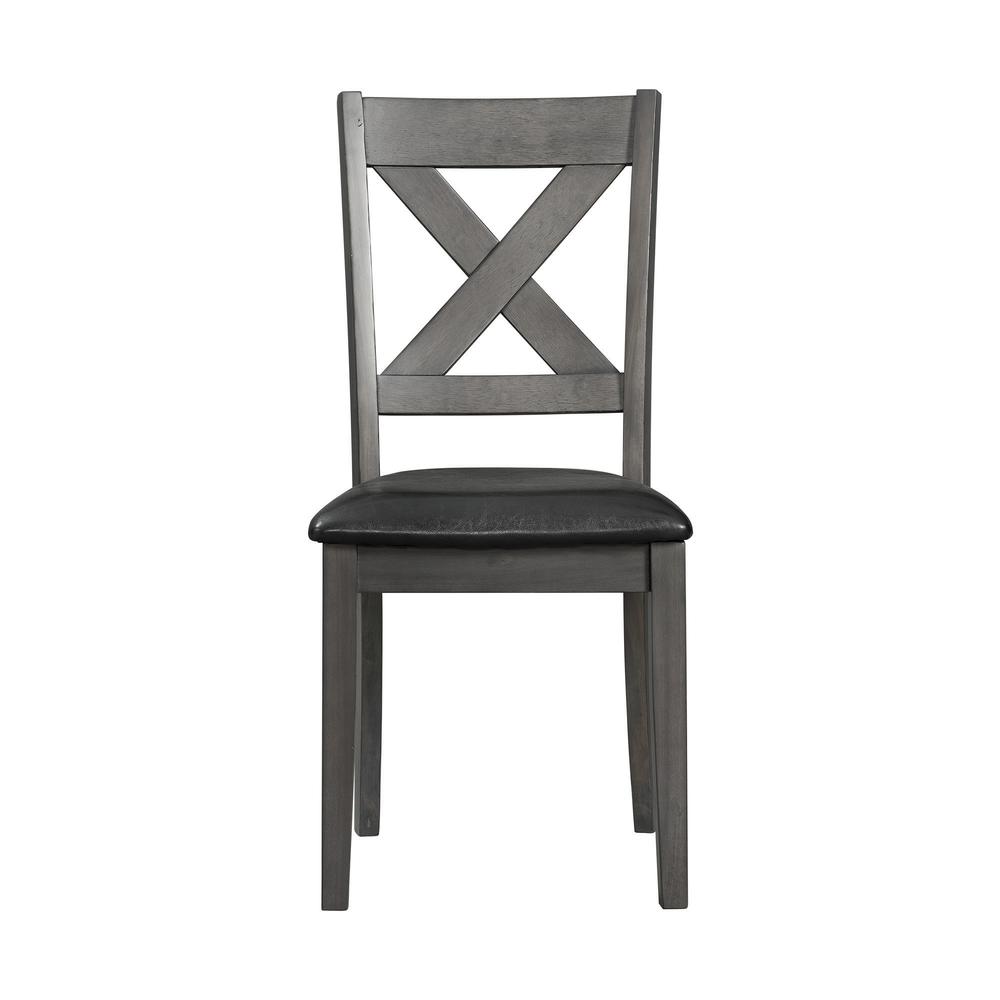 Alexa 7PC Standard Height Dining Set in Gray