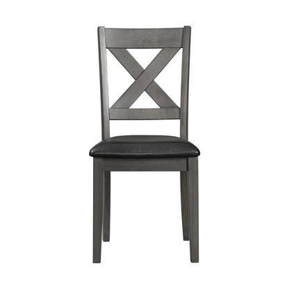 Alexa 7PC Standard Height Dining Set in Gray