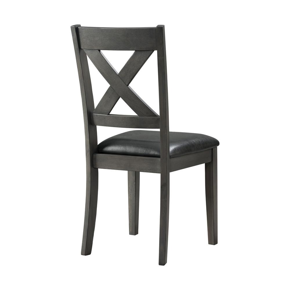 Alexa 7PC Standard Height Dining Set in Gray