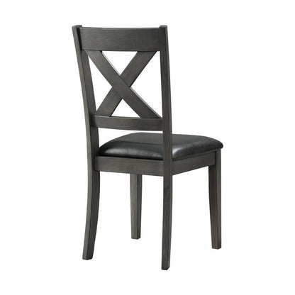 Alexa 7PC Standard Height Dining Set in Gray