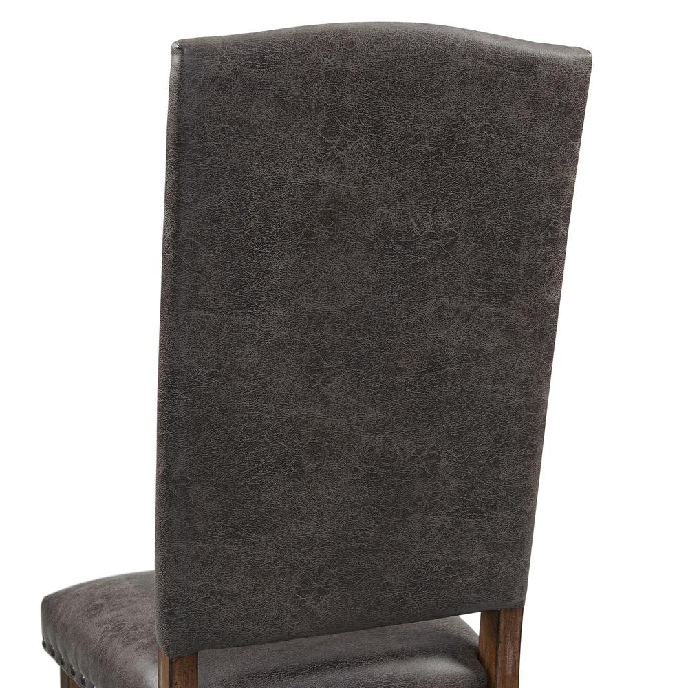 Picket House Furnishings Hayward 7PC Dining Set-Table and Six Tufted Tall Back Chairs