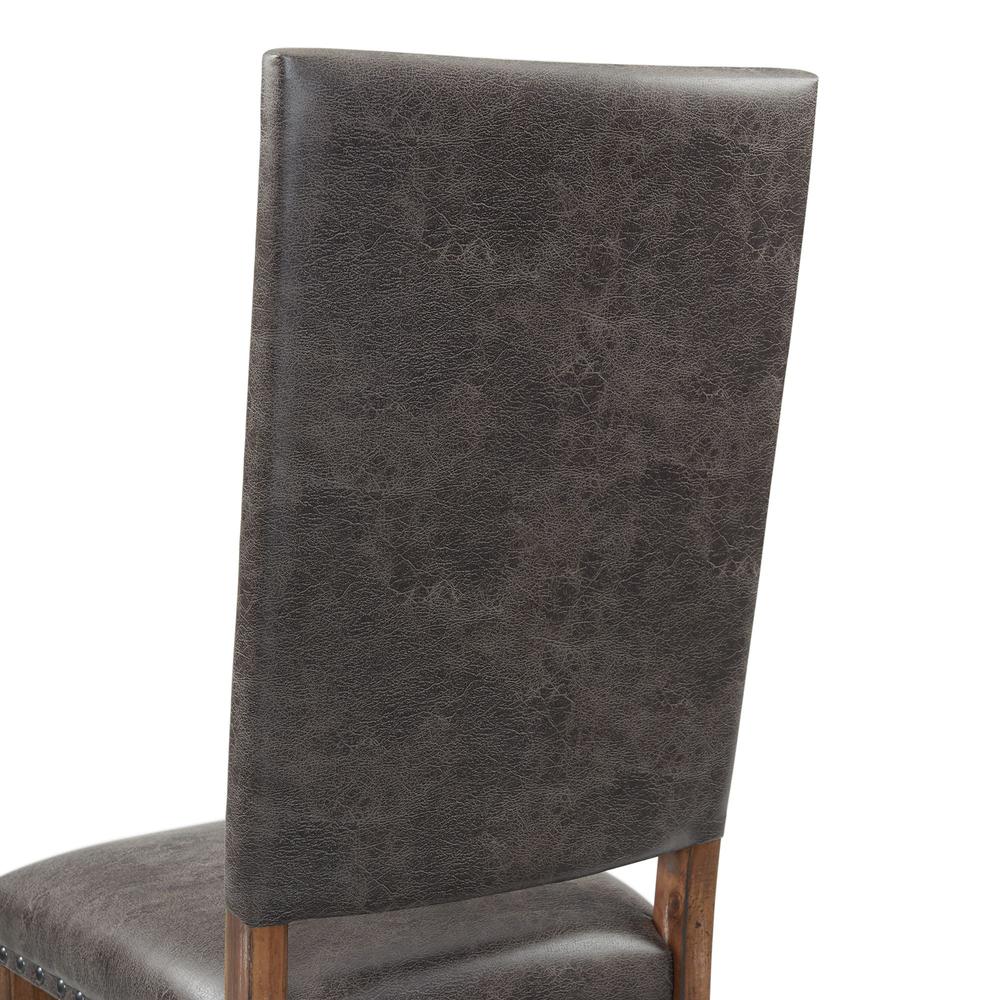 Hayward 6PC Dining Set-Table, Four Tall Back Chairs and Settee