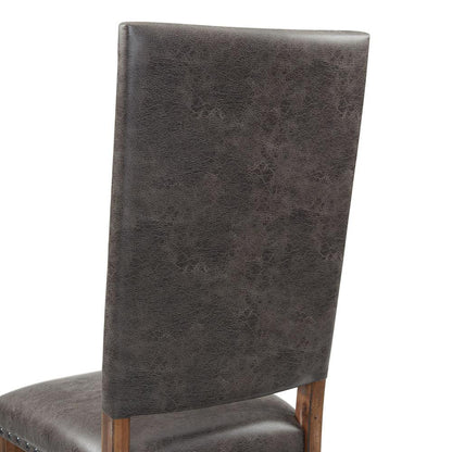 Hayward 6PC Dining Set-Table, Four Tall Back Chairs and Settee