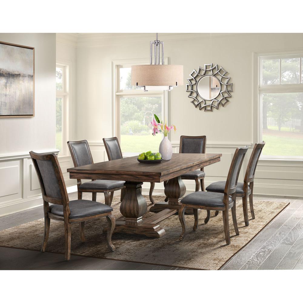 Hayward 7PC Dining Set-Table and Six Chairs