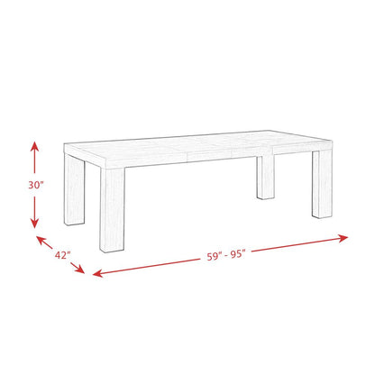 Jasper 7PC Dining Set-Table & Six Upholstered Side Chairs
