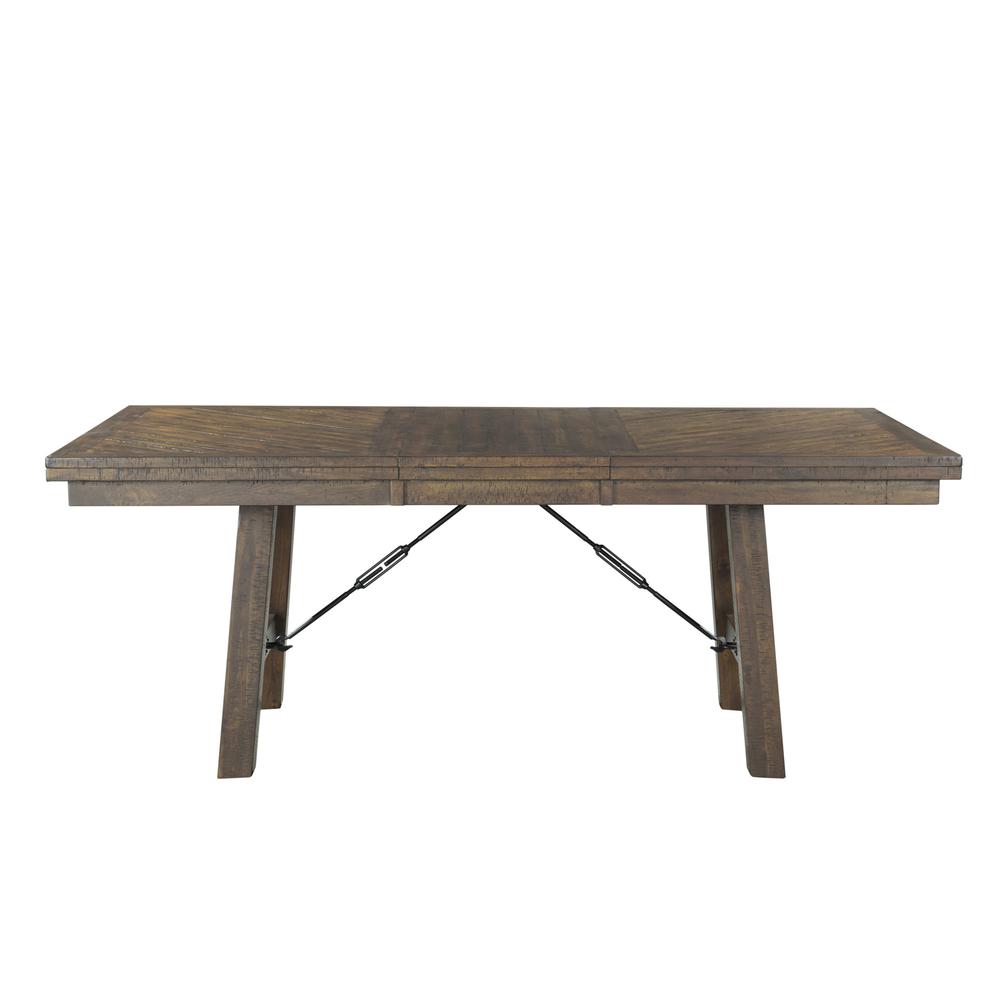 Dex 6PC Dining Set-Table, 4 Upholstered Side Chairs & Bench