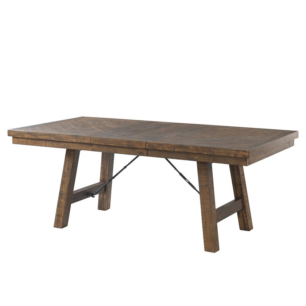 Dex 6PC Dining Set-Table, 4 Upholstered Side Chairs & Bench