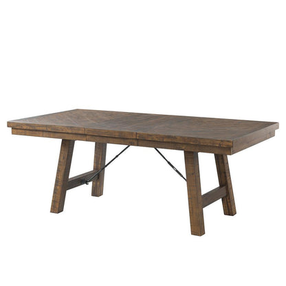 Dex 6PC Dining Set-Table, 4 Upholstered Side Chairs & Bench