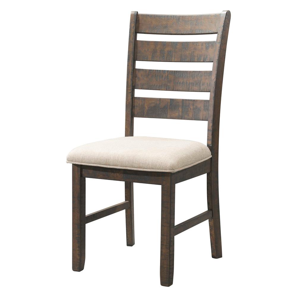 Dex 7PC Dining Set- Table, 6 Ladder Side Chairs