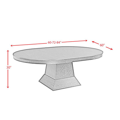 Mara Oval Dining Table