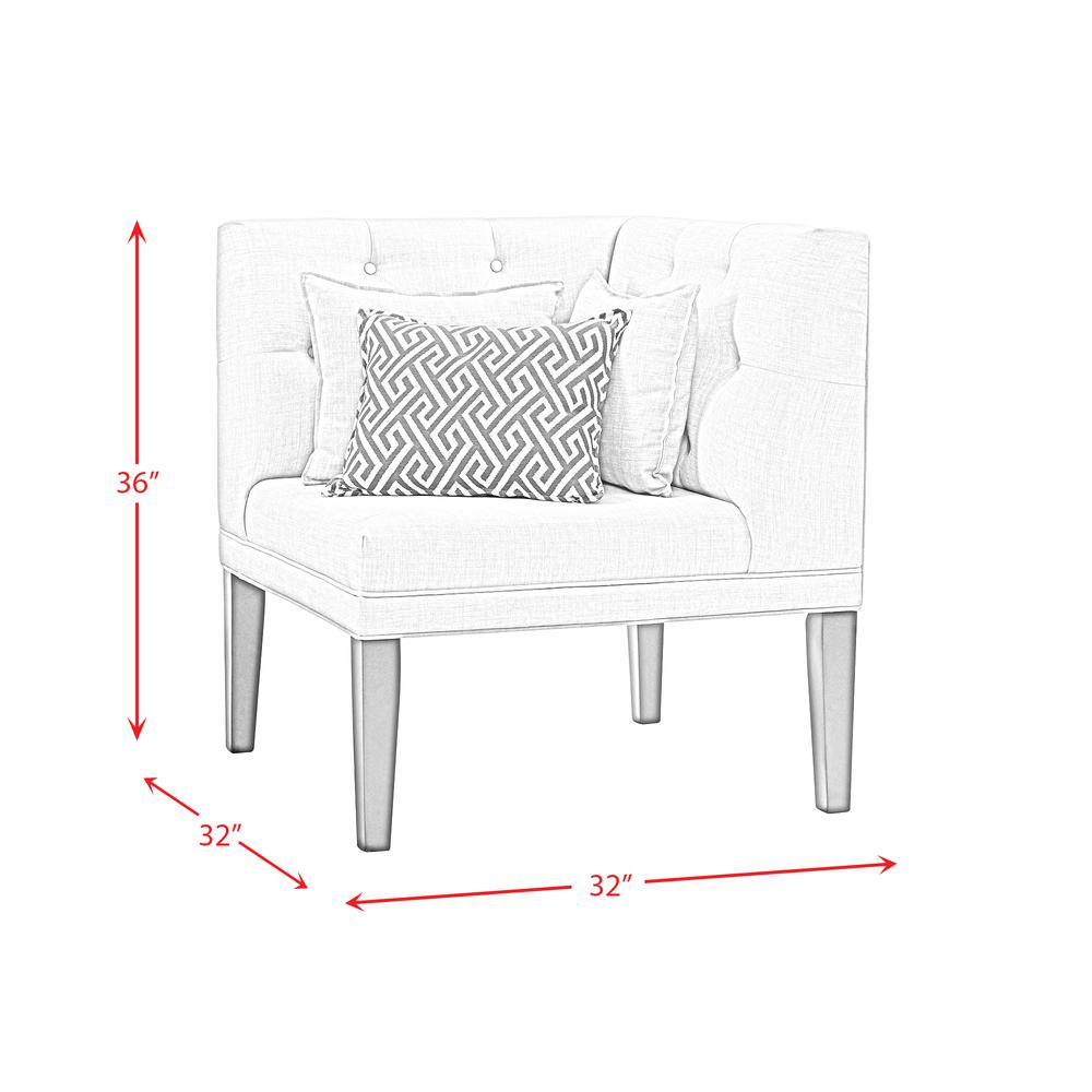Mara Corner with Three Pillows