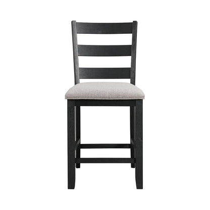 Kona Gray 5PC Counter Height Dining Set-Table & Four Chairs