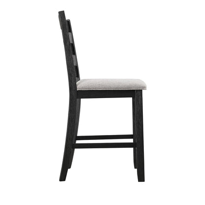 Kona Gray 5PC Counter Height Dining Set-Table & Four Chairs