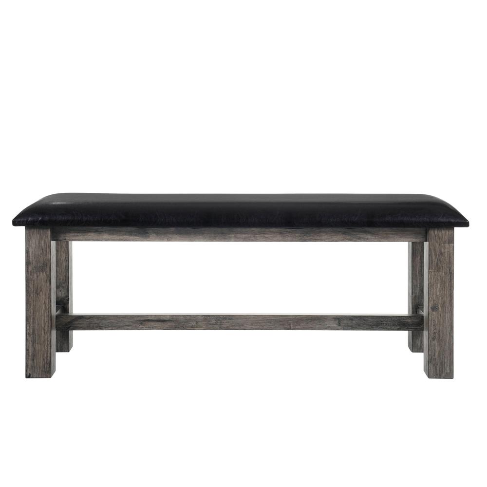 Grayson Bench w. PU Padded Seat