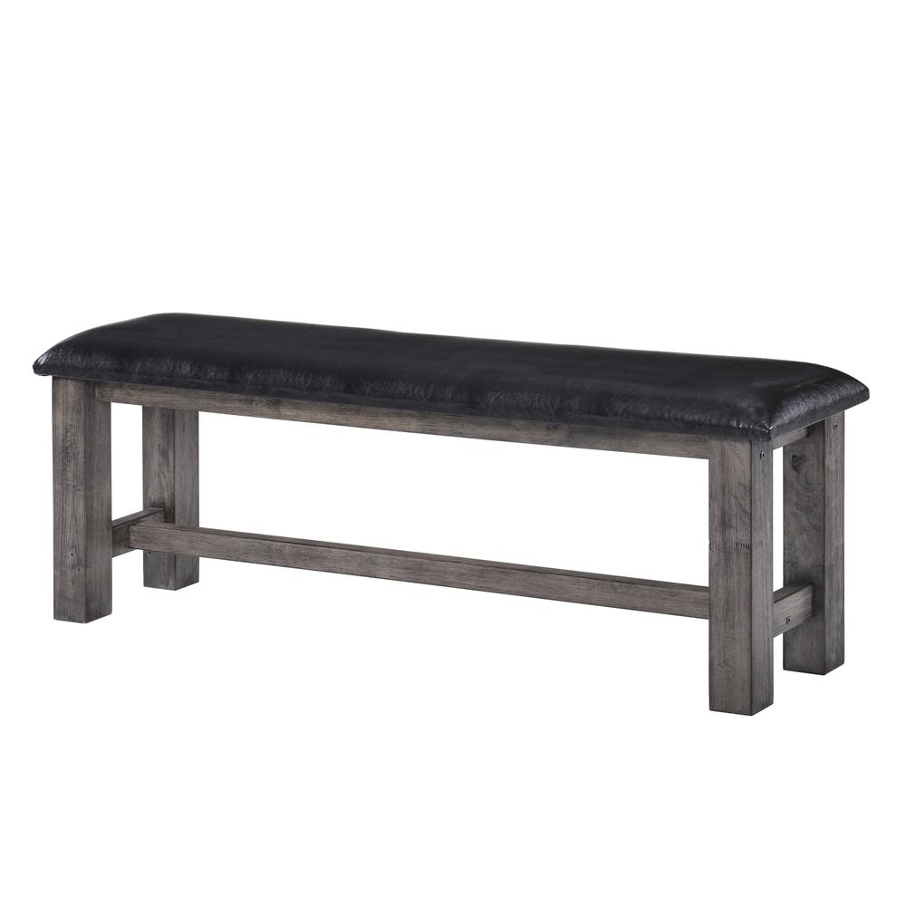 Grayson Bench w. PU Padded Seat