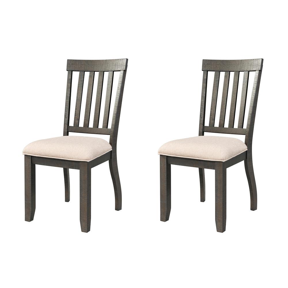 Stanford 6PC Dining Set-Table, 4 Side Chairs & Pew Bench