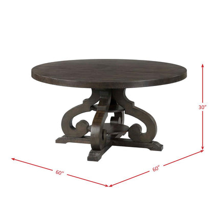 Stanford Round 7PC Dining Set-Round Table & 6 Chairs