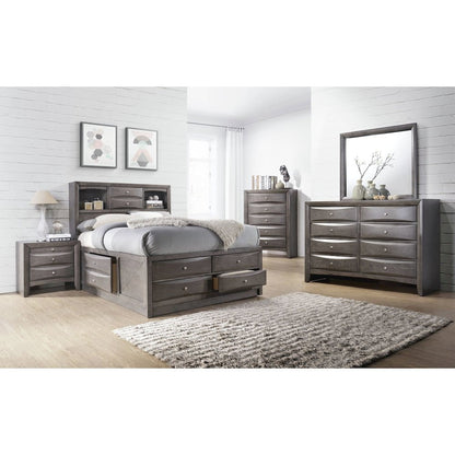 Madison Chest Grey 5Drawer (Sturdy)
