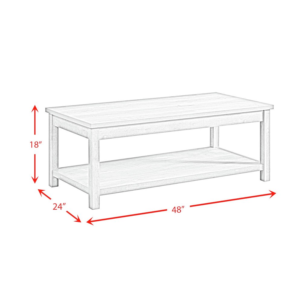 Holmes Three Pack Occasional Set in White