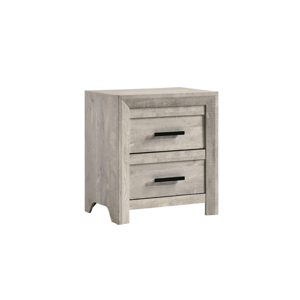 Keely Twin Panel 3PC Bedroom Set in White