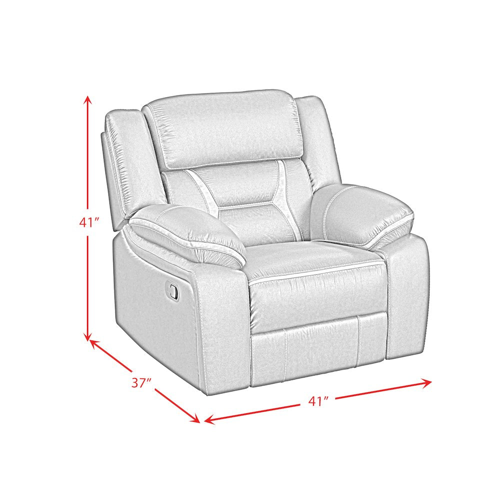 Engage Motion Recliner in Corral Grey
